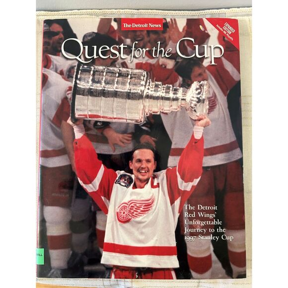 Quest for the Cup: Detroit Red Wings Unforgettable Journey to the 97 Stanley Cup - Picture 1 of 3